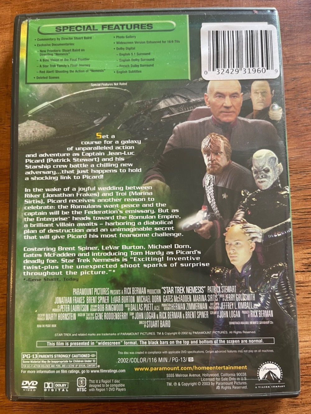 2 Star Trek DVDs Generations / First Contact - Star Trek Nemesis - Picture 3 of 3